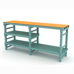 Купить Стол для бассейна, жесткий ПВХ, 1988х554х920 мм в Чите 