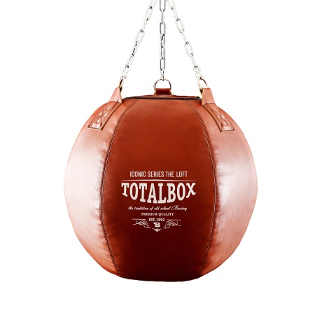 Купить Груша кожаная боксерская "LOFT Шар" Totalbox в Чите 