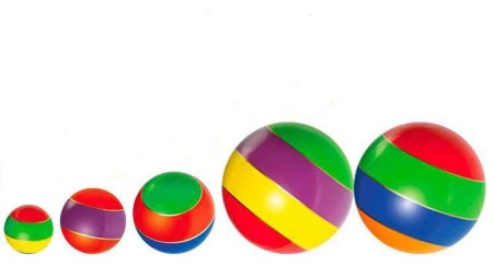 Купить Мячи резиновые (комплект из 5 мячей различного диаметра) в Чите 