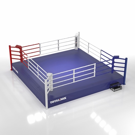 Купить Ринг боксерский Totalbox на помосте 0,5 м, 5х5м, 4х4м в Чите 