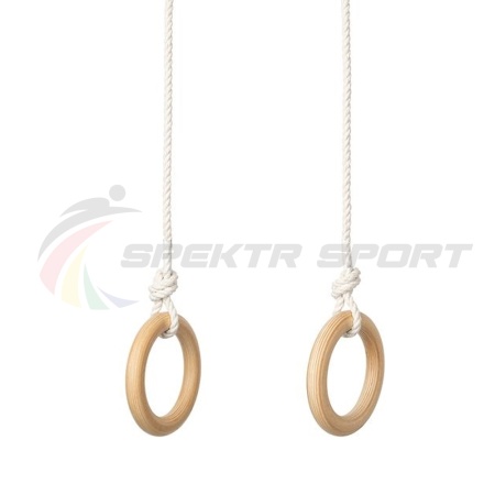 Купить Кольца гимнастические деревянные (фанера 18 мм, покрытие: эмаль, лак или пропитка) в Чите 