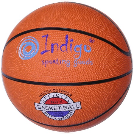Купить Мяч баскетбольный Indigo №5 в Чите 