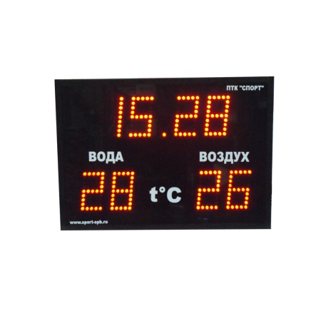 Купить Часы-термометр СТ1.13-2t для бассейна в Чите 