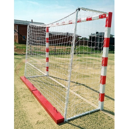 Купить Ворота мини-футбольные без сетки 2х3х1 м. (добровольный серт.) с накидным противовесом 50 кг в Чите 