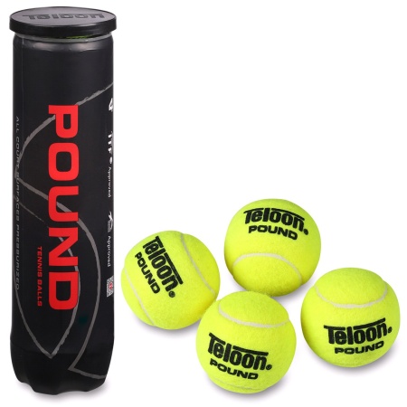 Купить Мяч для большого тенниса Teloon 828Т Р4  (4 шт) в Чите 