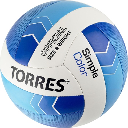 Купить Мяч волейбольный Torres Simple Color любительский р.5 в Чите 